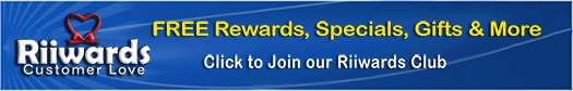 Rewards Program powered by Riiwards.com