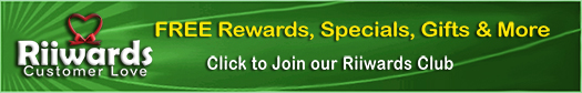 Rewards Program powered by Riiwards.com