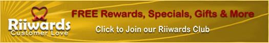 Rewards Program powered by Riiwards.com